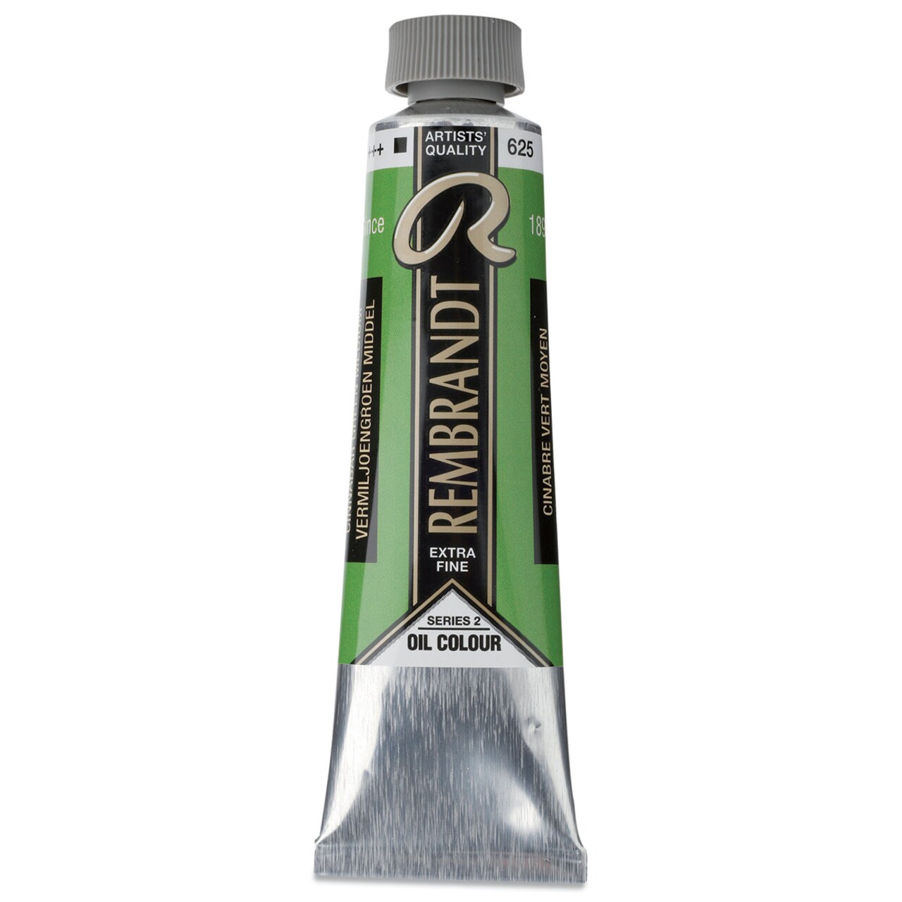 Rembrandt Artists' Oil Color - Cinnabar Green Medium, 40 ml tube